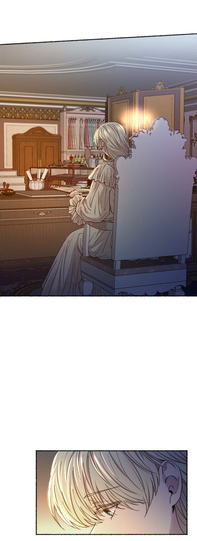 废皇子的神秘情人36话漫画,第100话 没关系，这是爱（23）3图